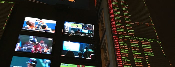 New York New York Sports Book is one of Vegas Wedding!.