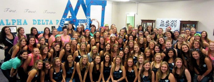 Alpha Delta Pi Chapter Suite is one of Chapter Roll Call.