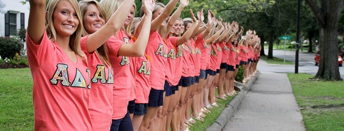 Alpha Delta Pi is one of Chapter Roll Call.