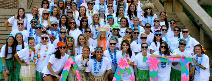 Alpha Delta Pi House is one of Chapter Roll Call.
