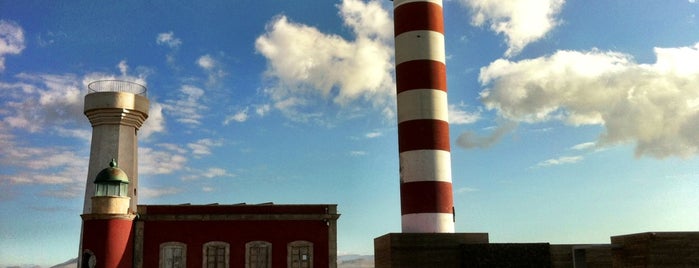 Tostón Lighthouse is one of FUERTEVENTURA.