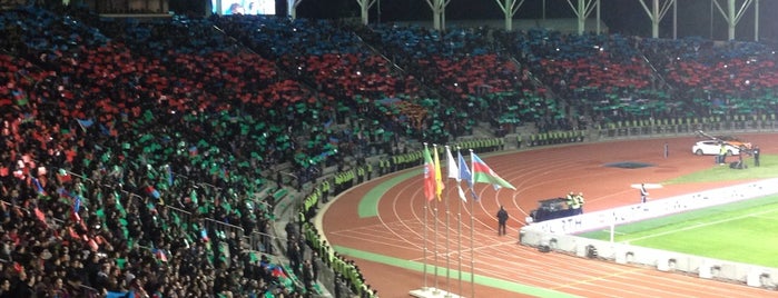 Tofiq Bəhramov adına Respublika Stadionu is one of Tempat yang Disukai Vafa R..