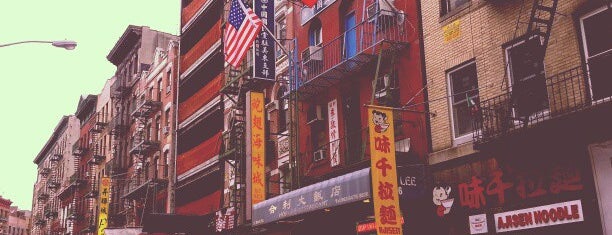 Chinatown is one of New York.