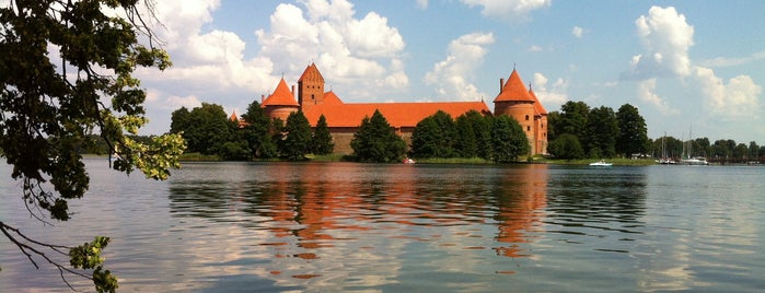 Trakai Castle is one of Lituania.