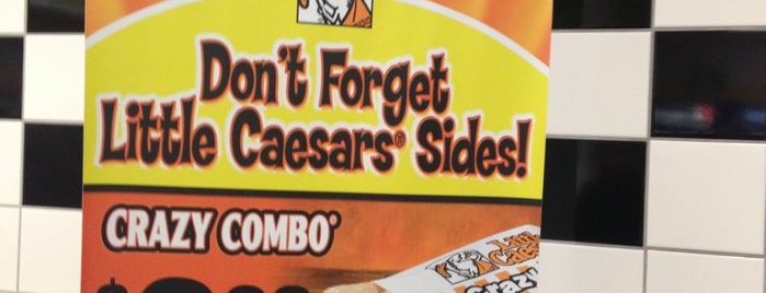 Little Caesars Pizza is one of steve 님이 좋아한 장소.