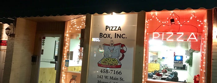 Pizza Box is one of Lugares favoritos de Brett.