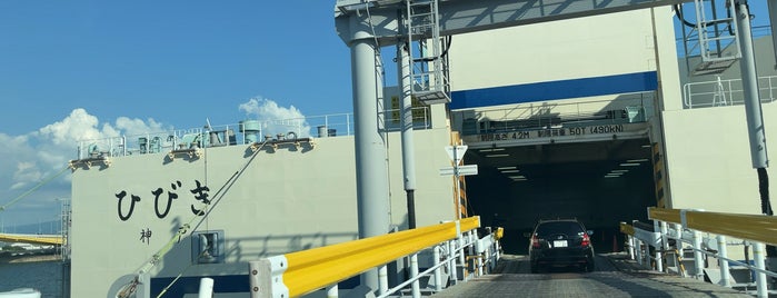 阪九フェリー is one of フェリーターミナル Ferry Terminals in Western Japan.