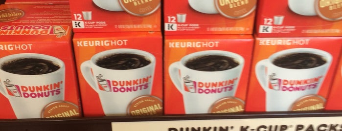 Dunkin' is one of stores I go too.