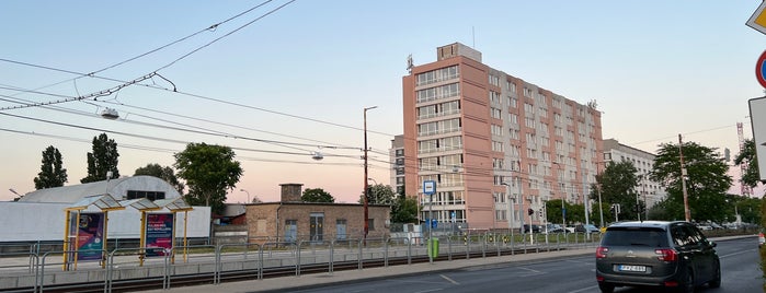 Venyige utca (28, 28A, 37) is one of Pesti villamosmegállók.