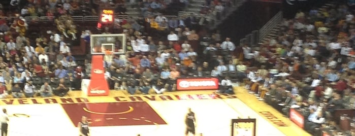 Rocket Mortgage FieldHouse is one of basketball.