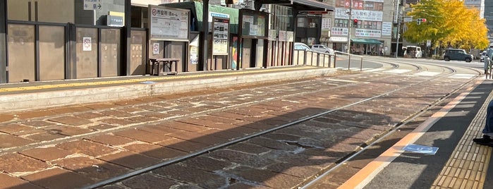 長崎路面電車電停