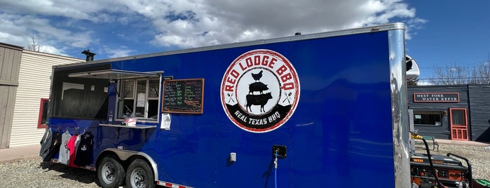 Red Lodge BBQ is one of Tempat yang Disukai Alika.