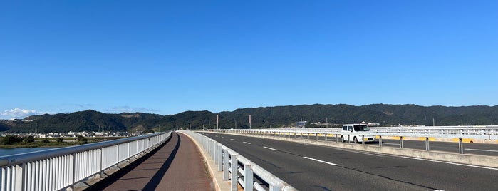 紀の国大橋 is one of 渡った橋（西日本）.