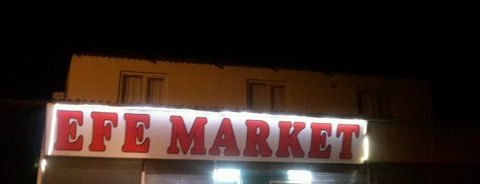 Efe Market is one of Mehmet Lütfü'nun Beğendiği Mekanlar.