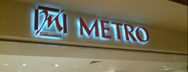 METRO Department Store is one of Stores.