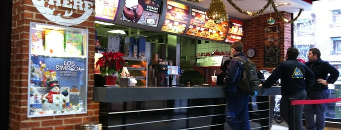 Burger King is one of Orte, die Alejandro gefallen.