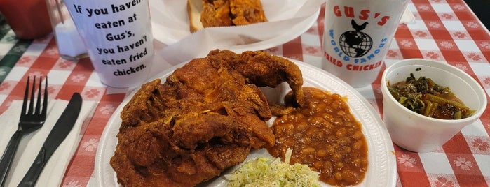 Gus's Fried Chicken is one of Atlanta GA.
