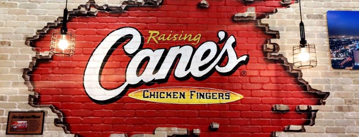 Raising Cane’s is one of To go to.