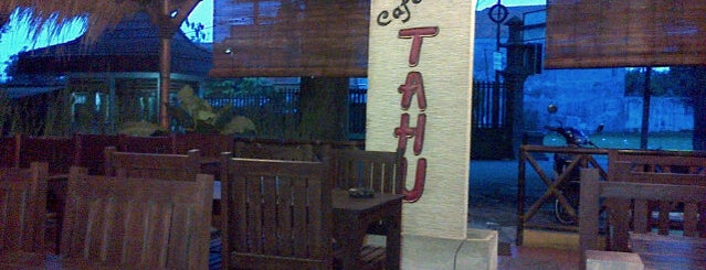 Cafe Tahu is one of Must-visit Food and Drink Shops in Malang.