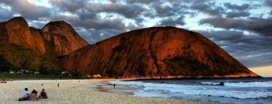 Praia de Itacoatiara is one of Rio.