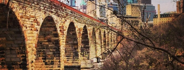 Stone Arch Bridge is one of MPLS/ST.PAUL.