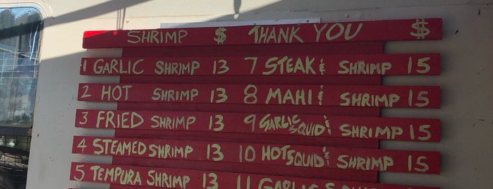 Famous Kahuku Shrimp is one of Orte, die Lisa gefallen.