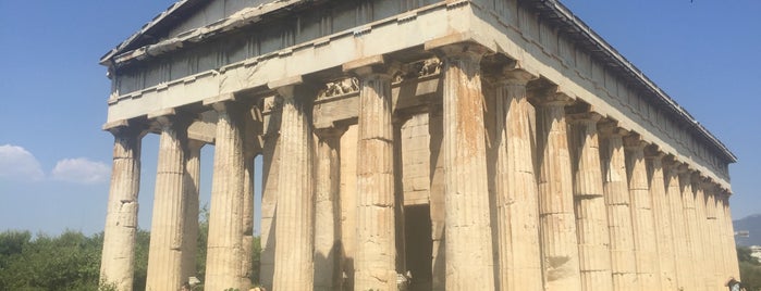 Temple of Hephaistos is one of Athenes.