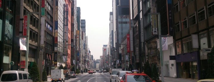 Ginza is one of Land of the Rising Sun.