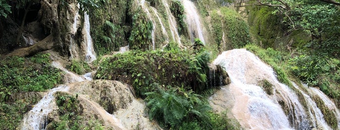 Erawan National Park is one of Tee'nin Beğendiği Mekanlar.