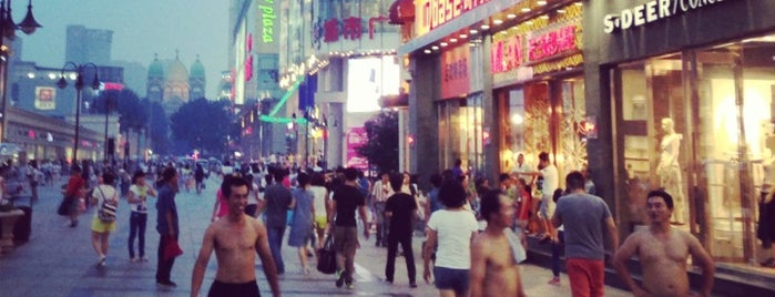 Binjiang Pedestrian Street is one of Tianjin City, China.