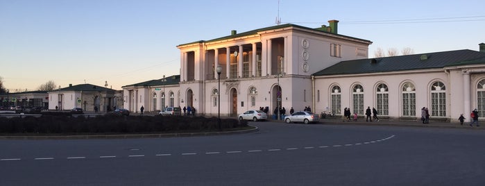 Tsarskoe Selo Railway Station is one of UNESCO World Heritage Sites in Russia / ЮНЕСКО.
