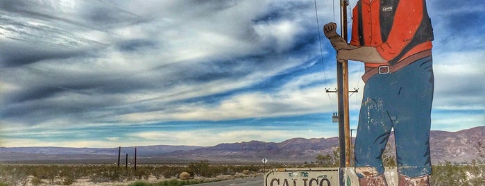 Calico Ghost Town Sign is one of Route to Vegas.