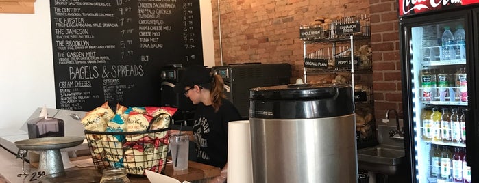 The Bagelry is one of Lieux qui ont plu à Amanda.