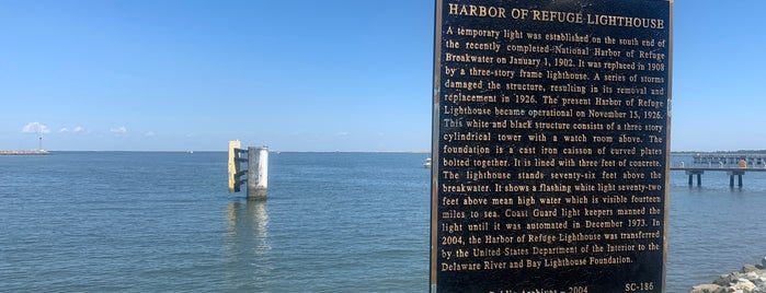 Breakwater Lighthouse is one of Delaware - 1.