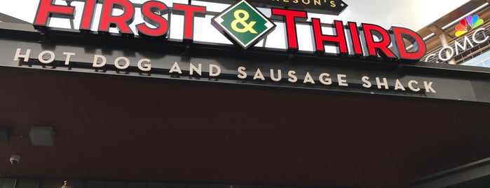 First & Third Hot Dog and Sausage Shack is one of Tempat yang Disukai Chester.