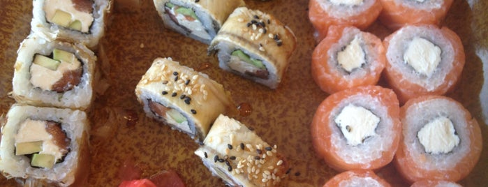 Kaiten sushi bar is one of Must-visit cafes in Minsk.