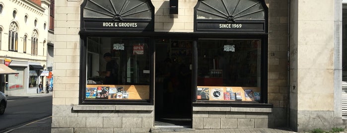 Vinylshops in Belgium