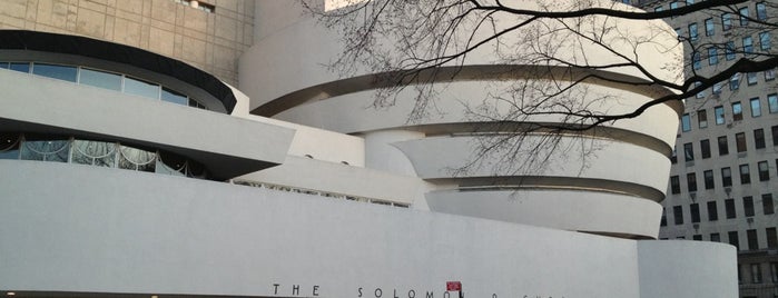 Solomon R Guggenheim Museum is one of NYC.