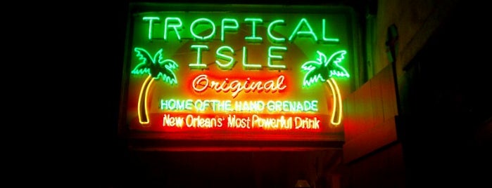 Tropical Isle Original is one of My Favorite Places in New Orleans.