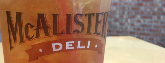 McAlister's Deli is one of Favorite Food.
