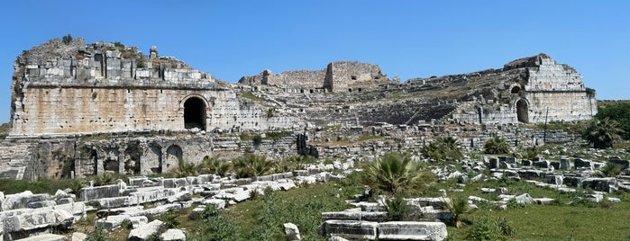 Milet (Miletos) is one of ANCIENT LOCATIONS IN TURKEY.