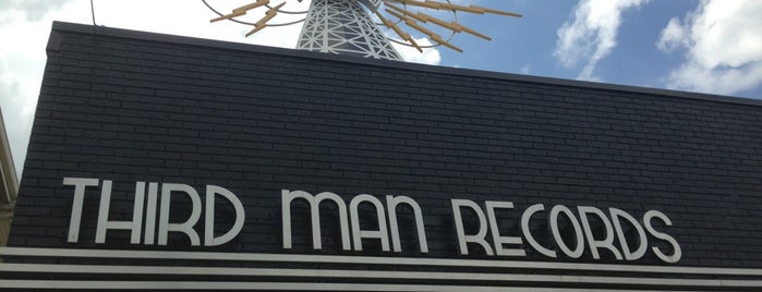 Third Man Records is one of nashville.