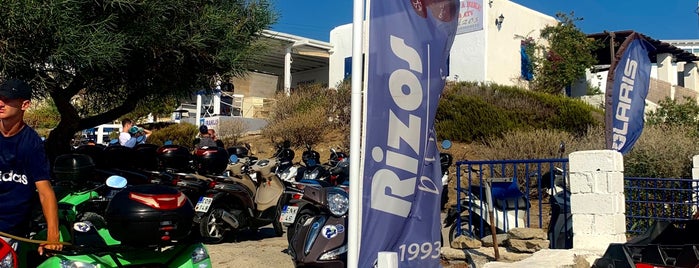 Rizos Bikes is one of Mykonos.