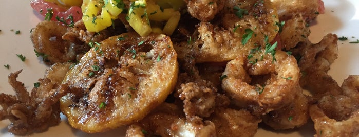 Pomodoros Cafe is one of The 15 Best Places for Calamari in Asheville.