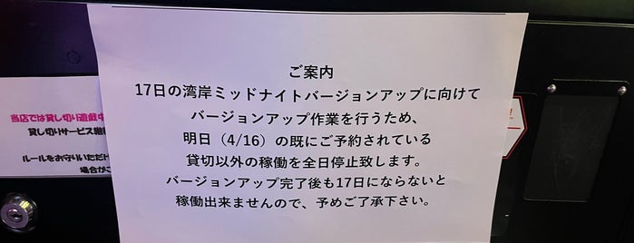 ラウンドワンスタジアム 川崎大師店 is one of ゲーセン行脚その2.