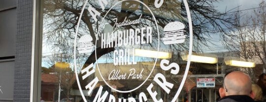 Andrew's Hamburgers is one of Melbourne - Yummy = Peter's Fav's.