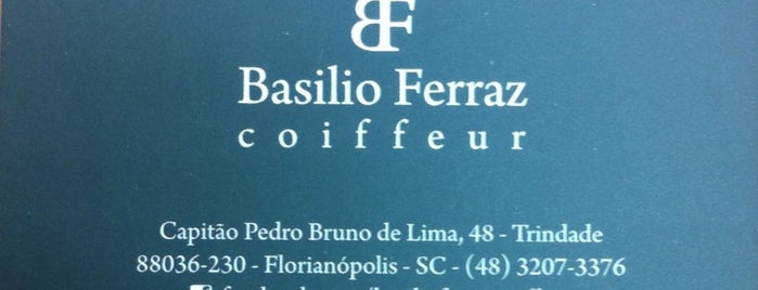 Basilio Ferraz Coiffeur is one of Lugares favoritos.