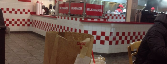 Five Guys is one of Hoboken Food Places.