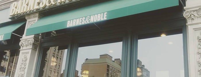 Barnes & Noble is one of common check in.