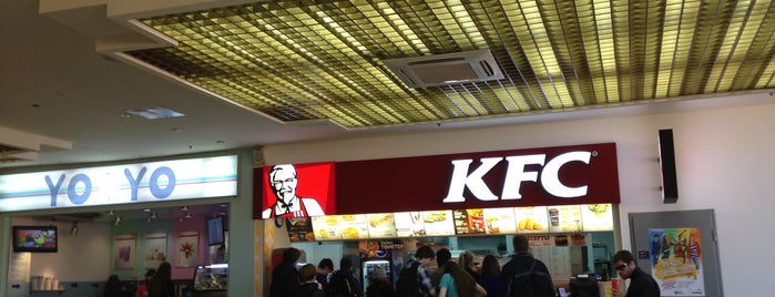 KFC is one of Закрытые места. Еда.